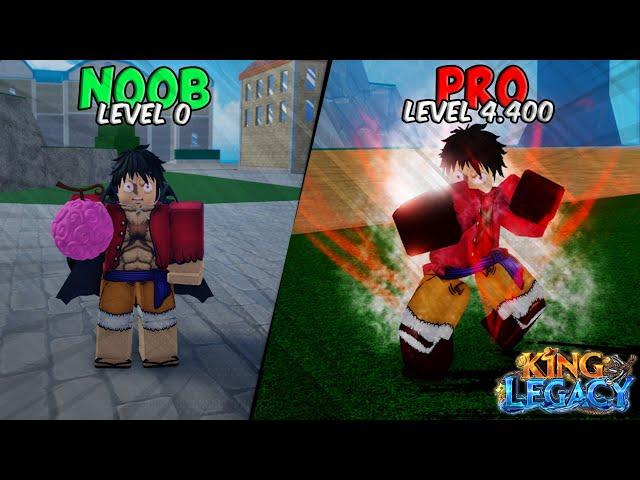 Starting Over as Luffy and Eating The Rubber Rework | Update 6 King Legacy