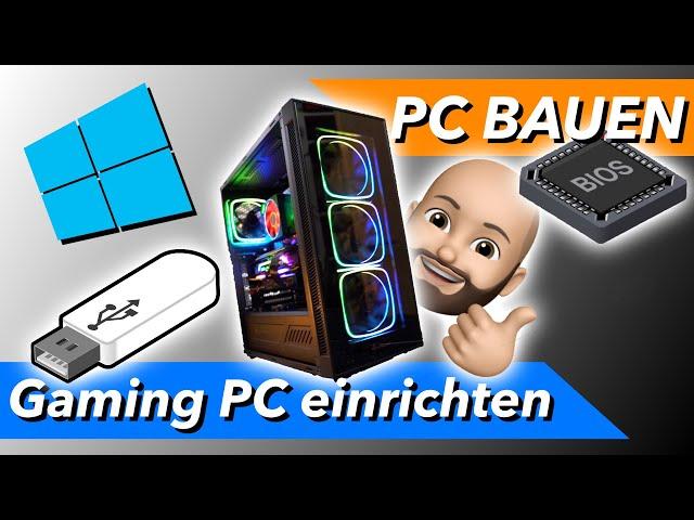 PC gebaut wie gehts weiter? - Gaming PC einrichten | Windows & Treiber installieren