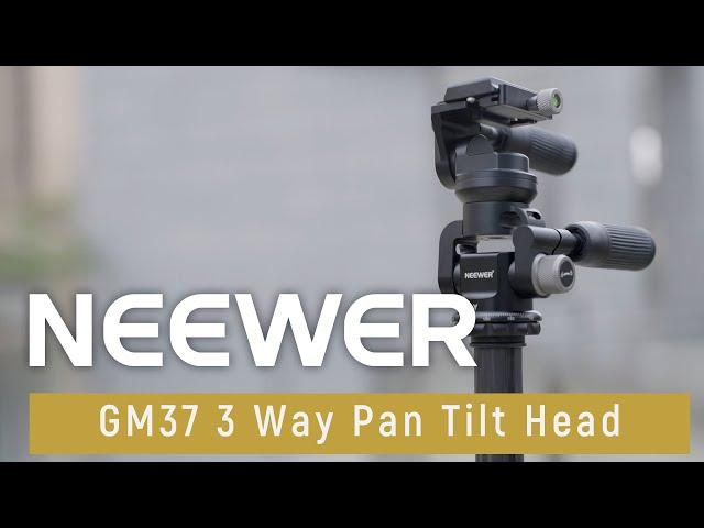 Introducing the NEEWER GM37 3 Way Pan Tilt Head