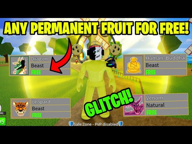 HOW TO GET ANY PERMANENT FRUIT IN BLOX FRUITS FOR FREE!