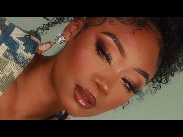 Warm Smoky Fox Eye Makeup Look | MakeupTiffanyJ