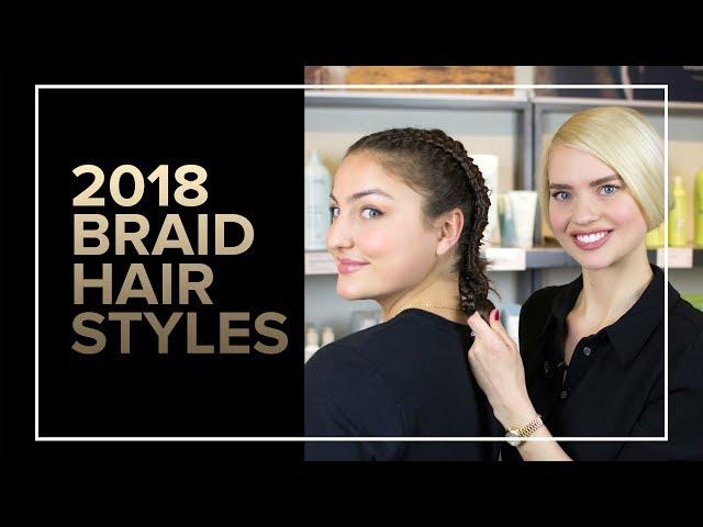 2018 Braid Hairstyles Featuring Jaclyn Forbes