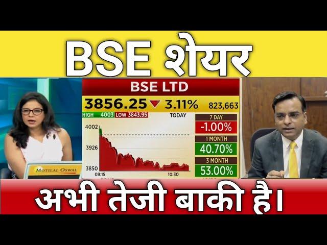 BSE share Hold करे या SELL | BSE share next Target | bse stock analysis | bse share news