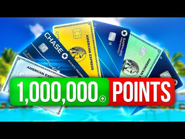 How To Earn 1 Million Credit Card Reward Points in 2024 (Step-by-Step Guide)