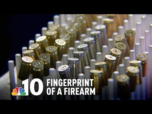 The Fingerprint of a Firearm: Connecting Crimes Through Bullets