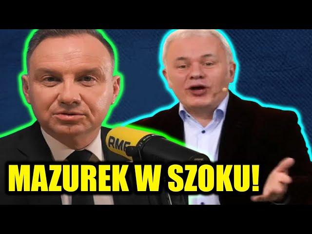 MAZUREK W SZOKU! DUDA UJAWNIA SZOKUJĄCE INFORMACJE!