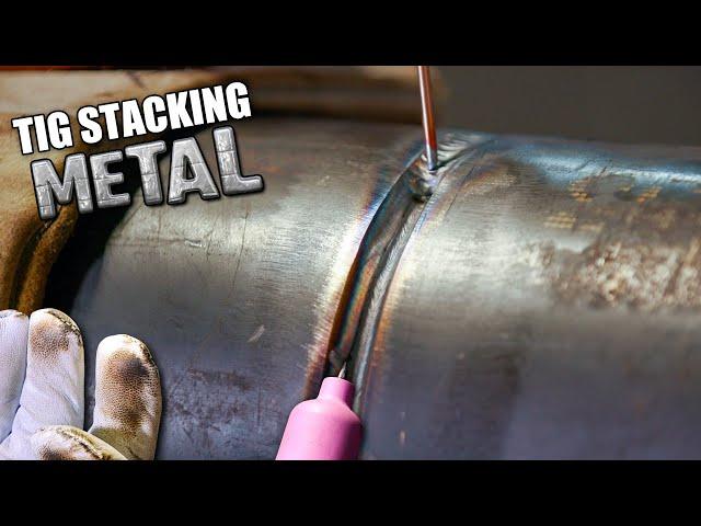 TIG Stacking Metal | Laywire Root Pass + Hot & Fill In One Pass