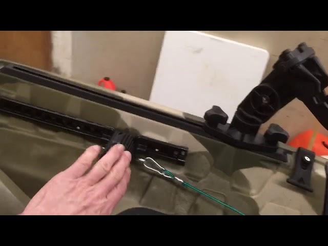 kayak cabela's modifications to an advanced  angler 120 fishing kayak