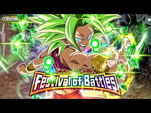 EZA TEQ SSJ2 KEFLA VS. CHALLENGE THE LIMITS! FESTIVAL OF BATTLES! (Dokkan Battle)