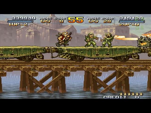 [ARCADE] METAL SLUG X 엔딩까지 플레이