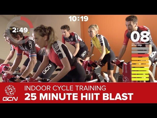 Indoor Cycling Training – 25 Minute HIIT Blast