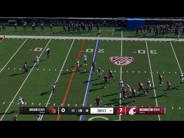 College Football 25 | Oregon State vs Washington State | NCAA Gameplay PS5