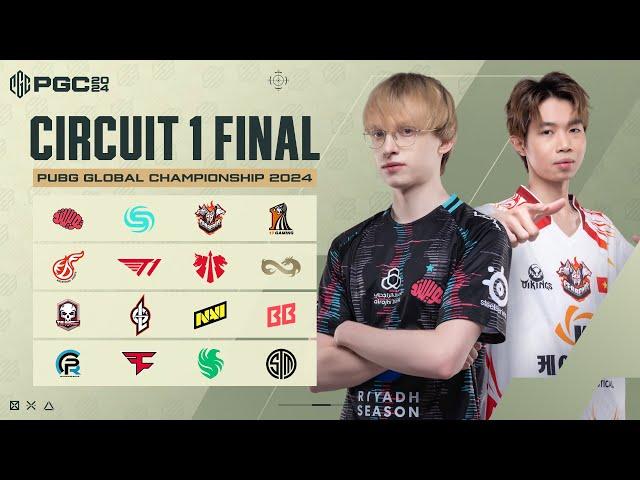 PUBG Global Championship 2024 Circuit 1 FINAL