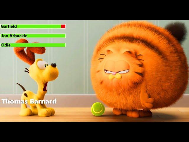 The Garfield Movie (2024) Trailer with healthbars