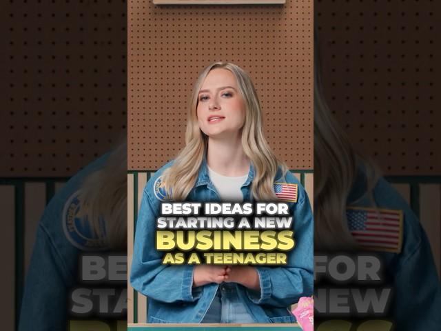 New business ideas for teenagers