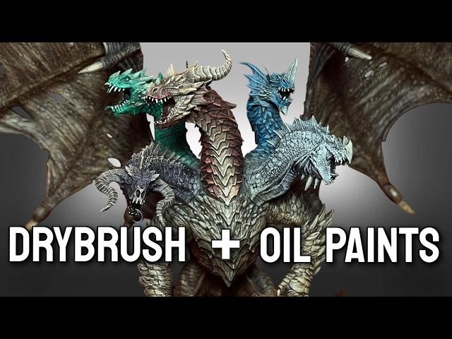 How To Paint BIG Miniatures NO Airbrush