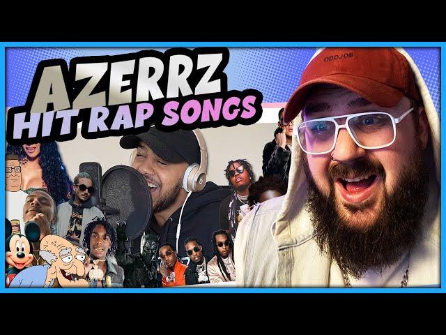 First Time Hearing Hit Rap Songs in Voice Impressions 2! Azerrz Reaction!