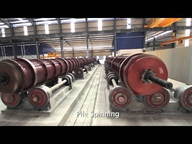 ICP-Spun pile manufacturing process