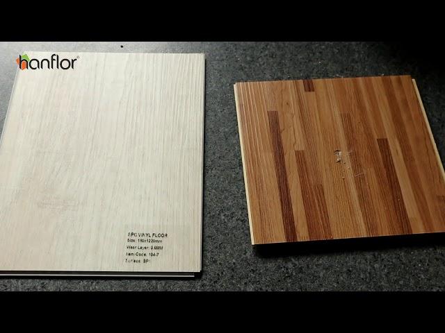 SPC Rigid Core Vinyl flooring VS WPC flooring