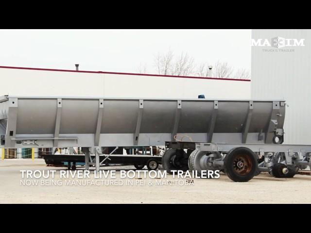 Trout River Trailers manufactured in Manitoba, sneak peek!