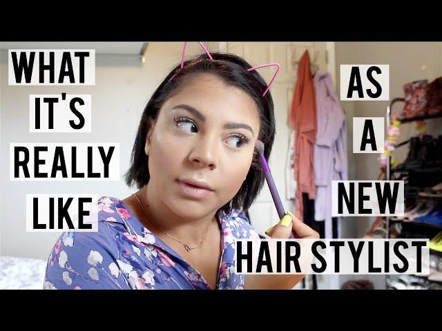 THE REALITY OF BEING A NEW HAIR STYLIST | GAINING CLIENTS, MAKING MONEY, ETC.