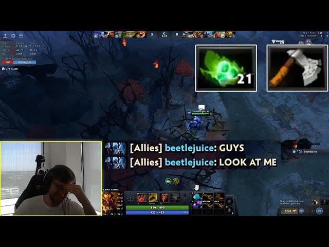 Qojqva meets one of the SANEST Dota 2 enjoyer