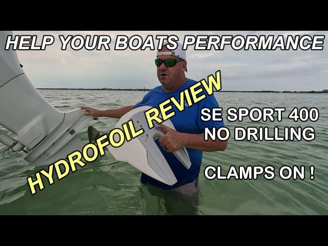 SE sport 400 Hydrofoil install and review.