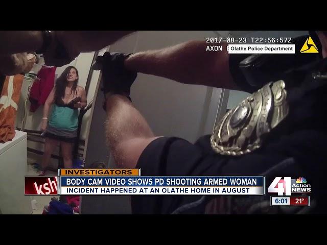 Body cam footage shows deadly Olathe shooting