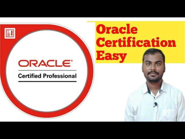 Oracle database certification new update | Easy to become oracle certified now