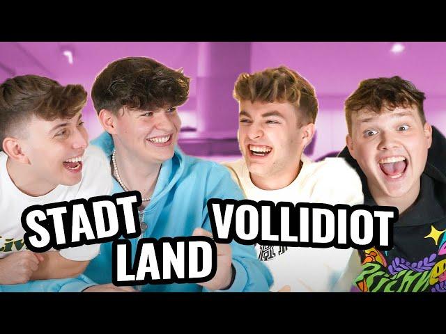 Unser CRUSH heißt...  (Stadt, Land, Vollidiot) ft. @Lewinray @HeyMoritz und @Finnelyt