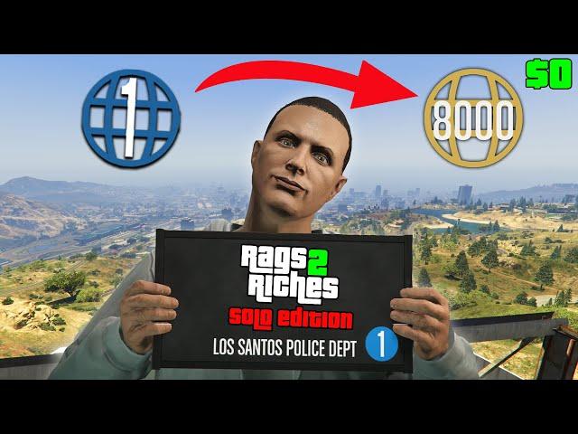 MAKING MONEY AS A LEVEL 1 | Rags to Riches Solo Ep #1 - GTA Online