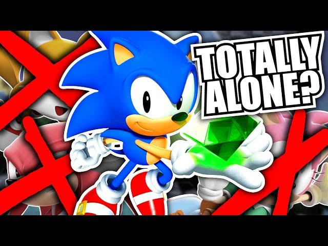 CAN YOU BEAT Sonic Superstars Without ANY FRIENDS?!