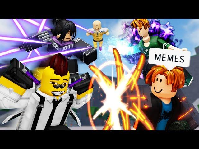 ROBLOX Strongest Battlegrounds Funny Moments (MEMES) 