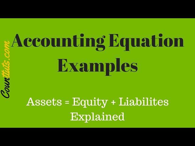 Accounting Equation | Explained with Examples | Accounting Basics