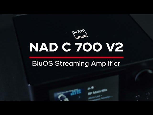 NAD Electronics - C 700 V2 BluOS Streaming Amplifier