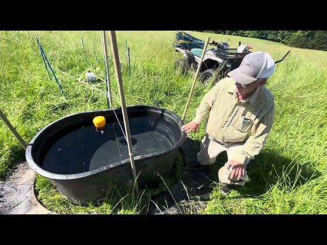 Greg Judy explains the do's & don'ts of a pasture water system set-up.