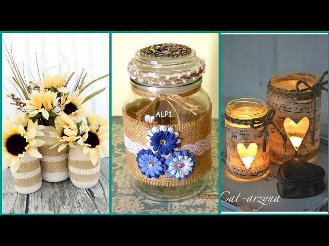 top 30+ ideas about jute decorations using jar / latest ideas about jar decorations #2023