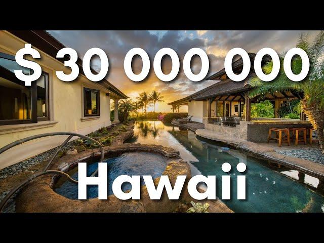 Inside $30,000,000 Luxury House In Maui, Oahu, Kauai, Honolulu | Hawaii America