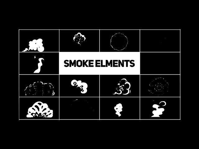 Smoke FX Elements Motion Graphics