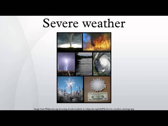 Severe weather