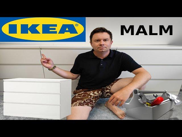  IKEA MALM Kommode Aufbau | Unboxing und Schritt für Schritt Aufbau Montageanleitung | Fazit