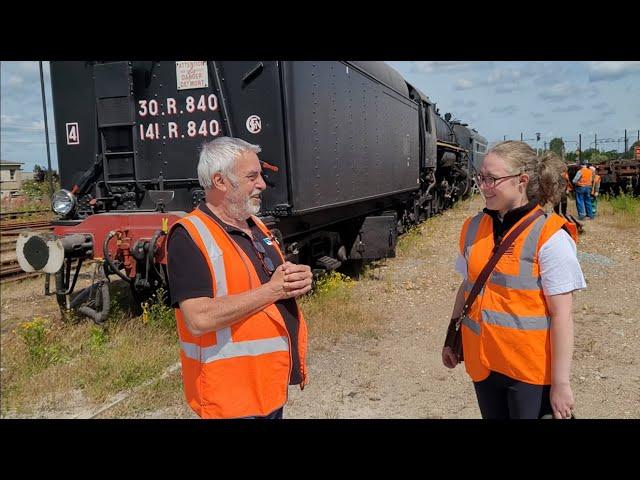 Visite à l’AAATV CVL, Fleury-les-Aubrais: la 141R - [EXPO#7]