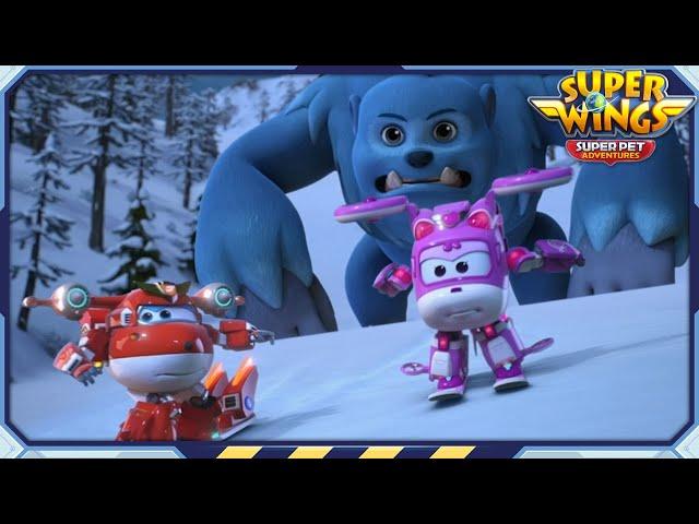 [SUPERWINGS7] Himalayan Yeti Yikes | Superwings Superpet Adventures | S7 EP11 | Super Wings