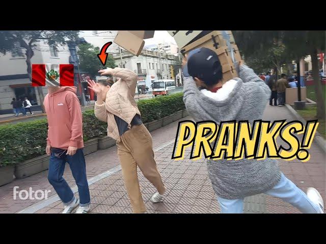 FALLING BOXES PRANK | BEST REACTIONS
