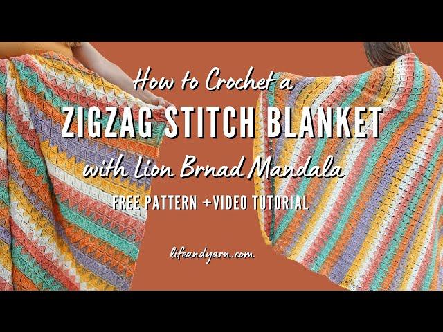 Free Gorgeous Mandala Yarn Crochet Blanket Pattern + YouTube