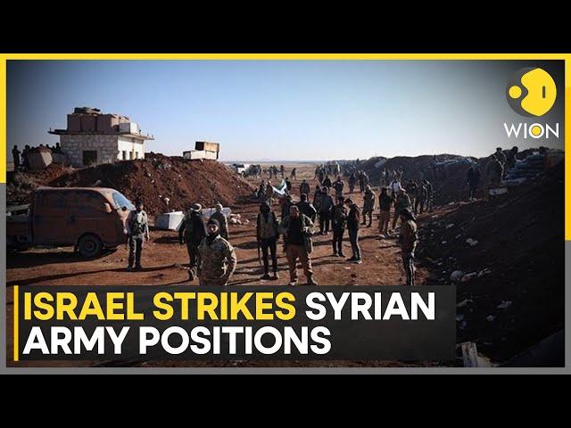 Israel Strikes Syrian Army Positions Near Aleppo | World News | WION