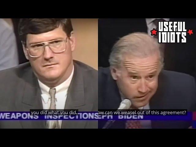 Scott Ritter on Joe Biden Mocking War