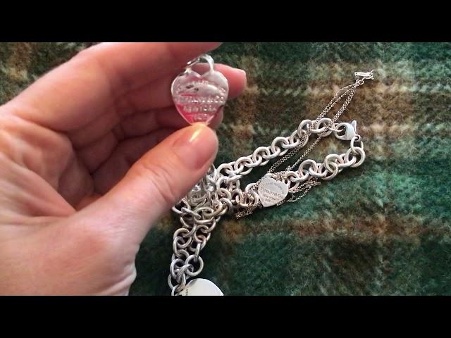 Real Versus FAKE! Tiffany & Co Heart Tag Items. How to tell a real one from a dupe!