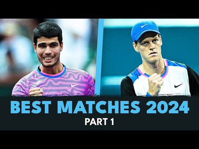 Best ATP Tennis Matches Of 2024 | Part 1