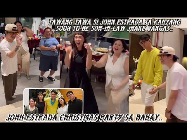 Christmas party sa bahay ni John Estrada tuwang tuwang sa son-in-law na si Jhake Vargas